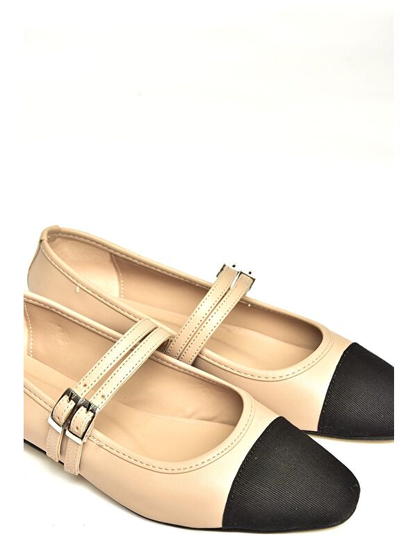 Fox Shoes Siyah Fox Shoes Babet U7255121 Kadın