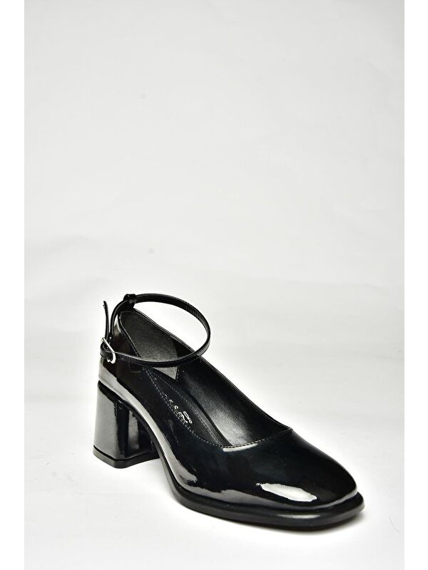 U5181221 Siyah Kadın Topuklu Ayakkabı - Görsel 3