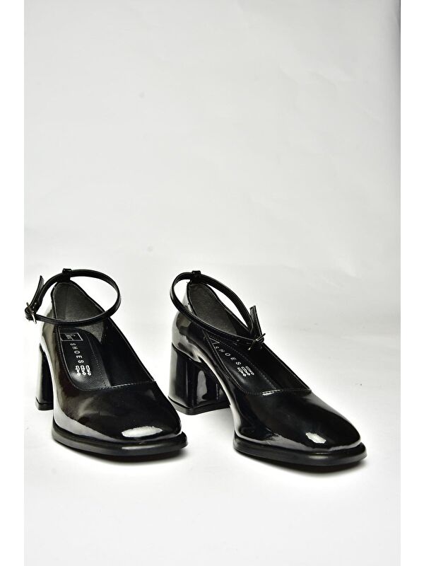 U5181221 Siyah Kadın Topuklu Ayakkabı - Görsel 5