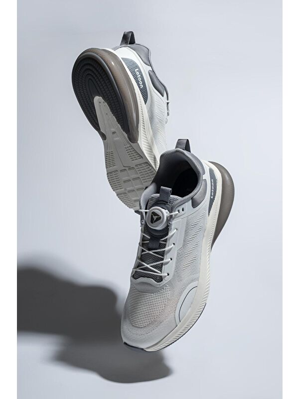 Gri Erkek Spor Ayakkabı - Görsel 2