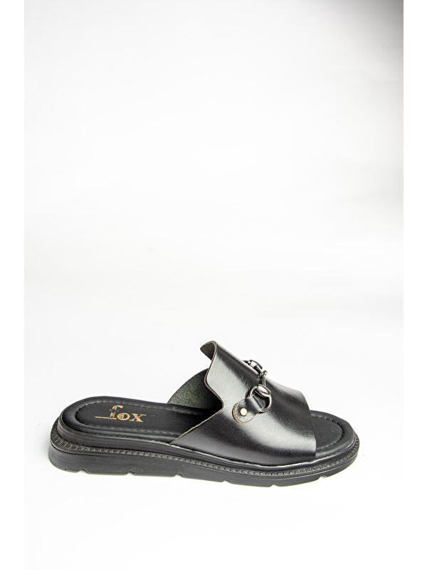 U2910993 Siyah Kadın Terlik - Görsel 2