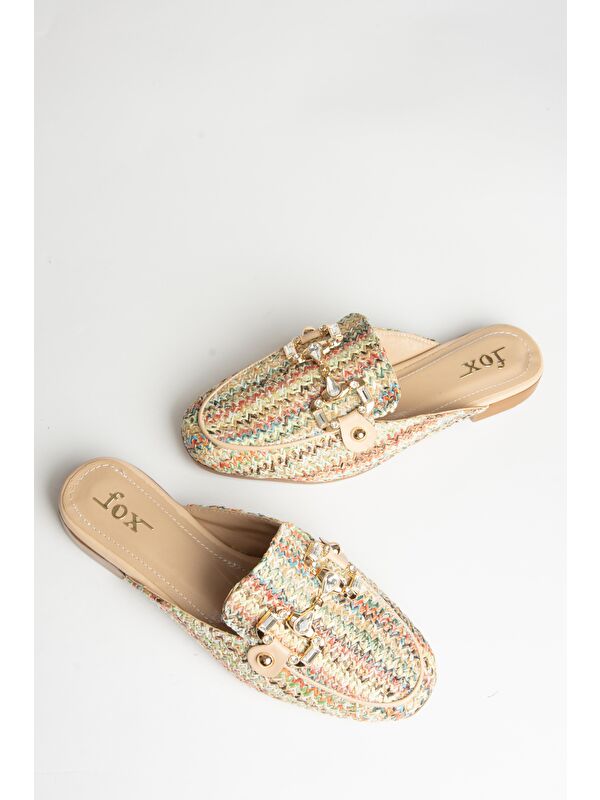 U2500091 Renkli Kadın Terlik - Görsel 3