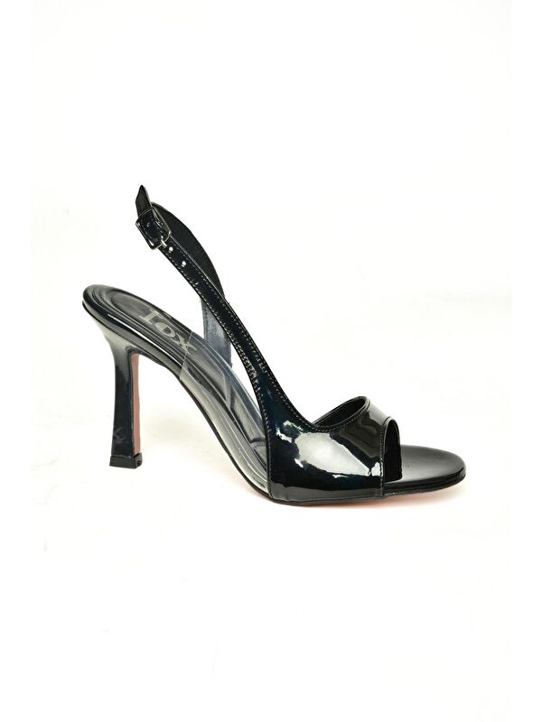 U9971428 Siyah Kadın Topuklu Ayakkabı - Görsel 2