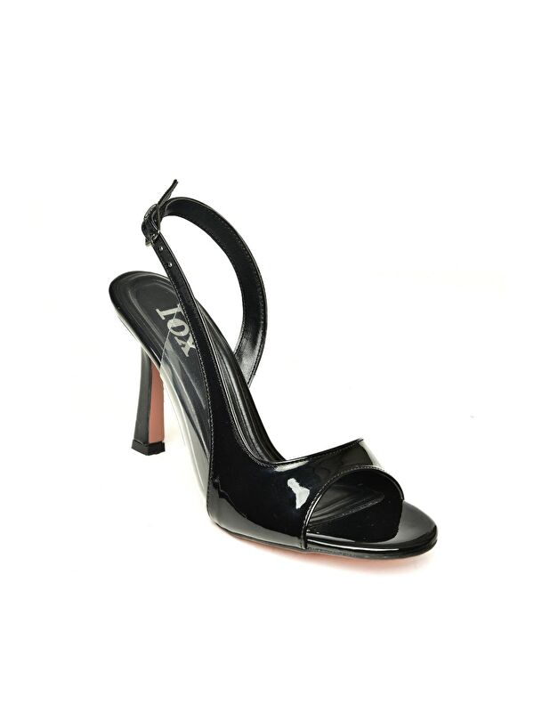 U9971428 Siyah Kadın Topuklu Ayakkabı - Görsel 3