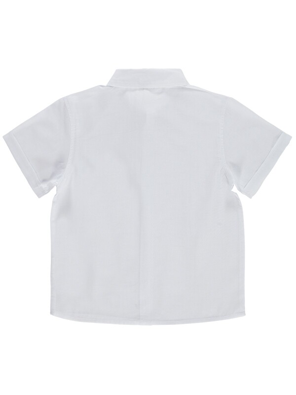 Civil Boys Basic Kısa Kol 10-13 Yaş Gömlek - Beyaz