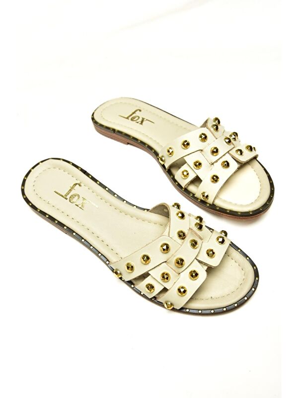 U2911000 Bej Kadın Terlik - Görsel 4