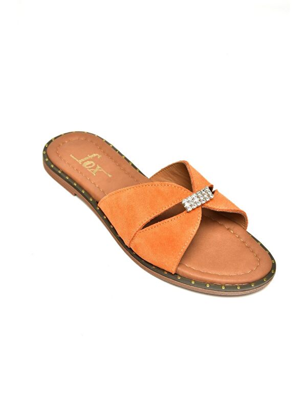 U2912900 Turuncu Kadın Terlik - Görsel 3