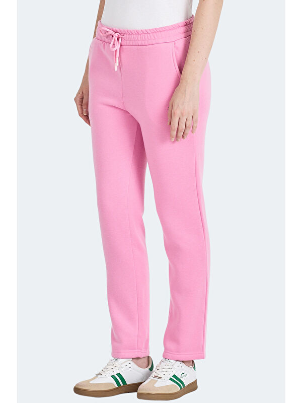 SLAZENGER MIDNIGHT I Kadın Pembe Eşofman Altı