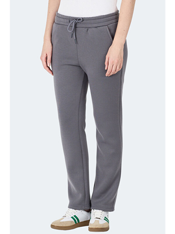 SLAZENGER MIDNIGHT I Kadın Gri Eşofman Altı
