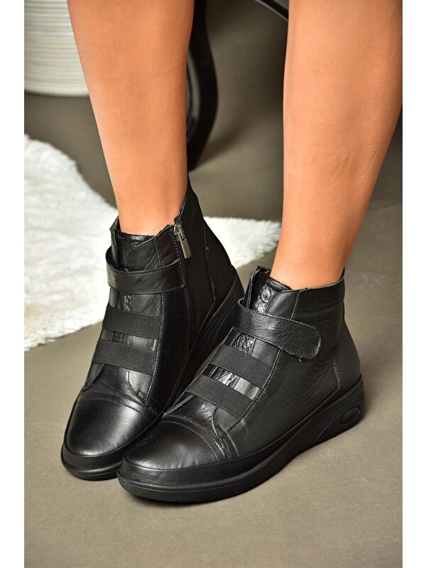 R5550011 Siyah Kadın Bot - Görsel 5