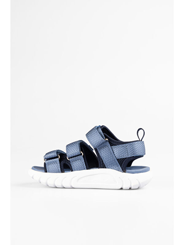 Cube Hafif Erkek Okul Öncesi Lacivert Sandalet - Görsel 7