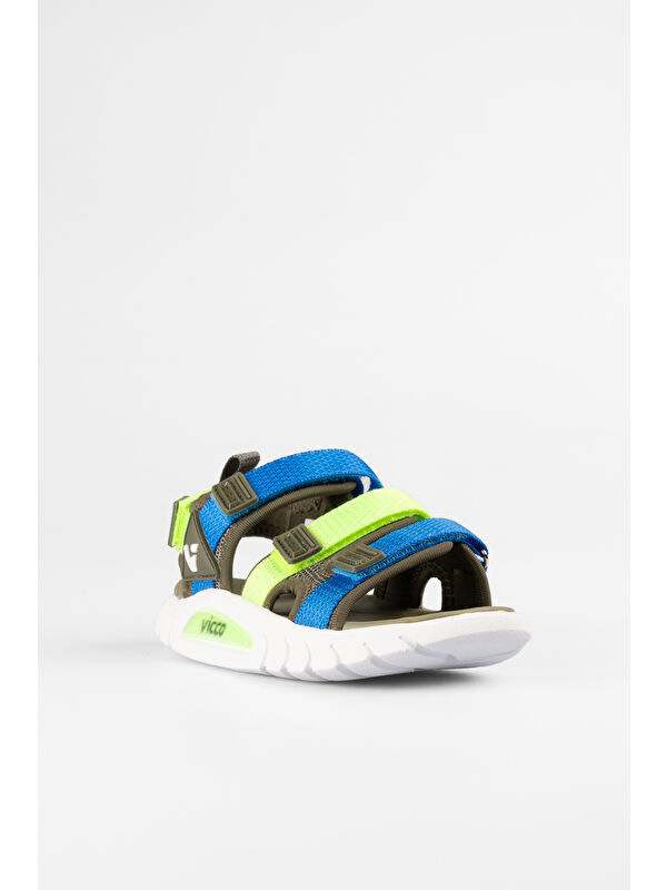 Cube Hafif Erkek Çocuk Haki Sandalet - Görsel 4