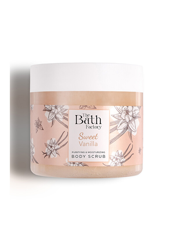 The Bath Factory Nemlendirici Ve Arındırıcı Shea Vücut Peelingi - Vanilya Aromalı 300gr