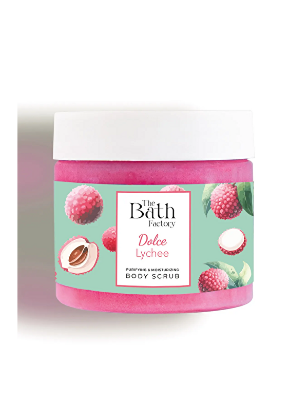 The Bath Factory Nemlendirici Ve Arındırıcı Vücut Peelingi - Liçi Aromalı 300gr
