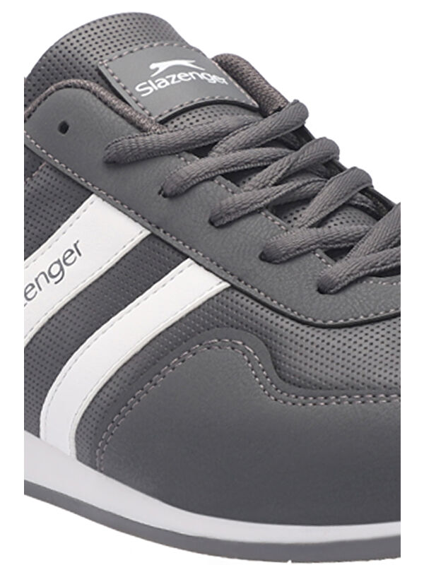 Erkek Sneaker Ayakkabı Koyu Gri / Beyaz - Görsel 5