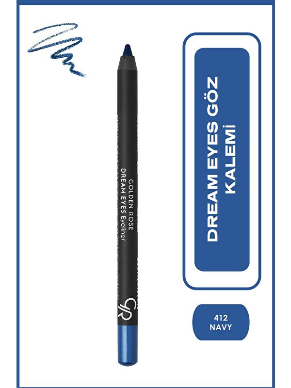 GOLDEN ROSE Dream Eyes Eyeliner No: 421 Navy - Göz Kalemi