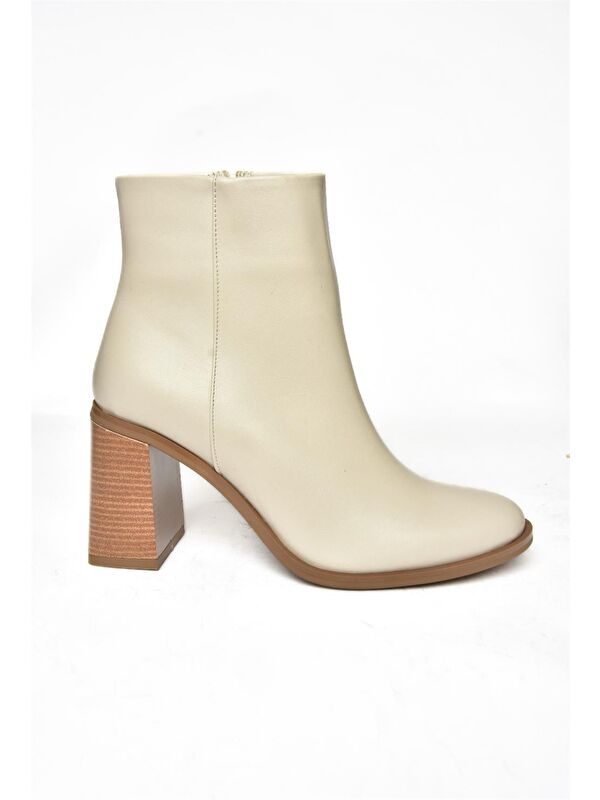 R5181013 Bej Kadın Bot - Görsel 3