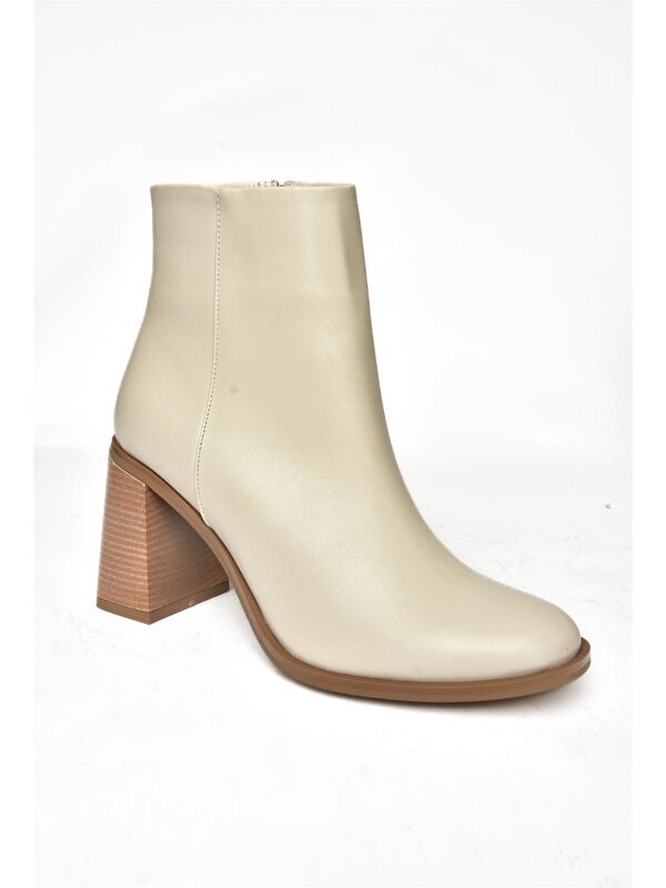 R5181013 Bej Kadın Bot - Görsel 4