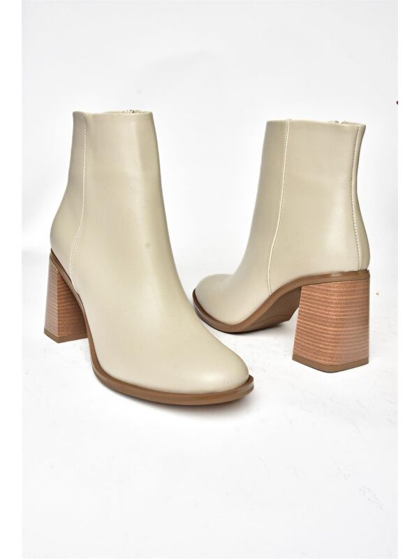 R5181013 Bej Kadın Bot - Görsel 6