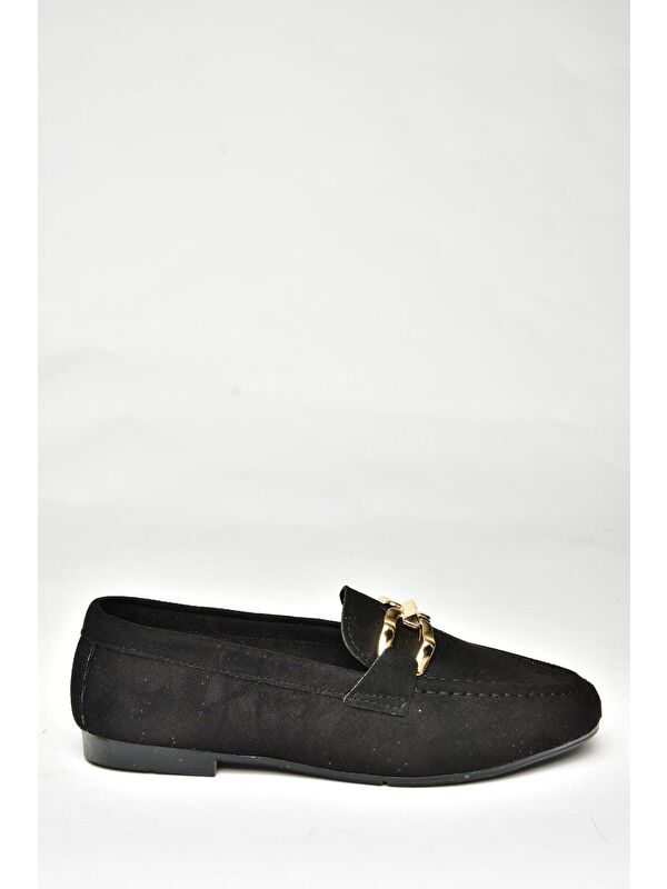 Fox Shoes U6706881 Siyah Kadın Babet