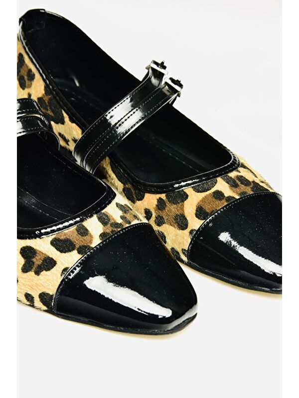 Fox Shoes Siyah Fox Shoes Babet U7255121 Kadın