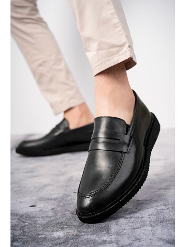 Jones Erkek Günlük Klasik Hakiki Deri Casual Rahat Ortopedik Ayakkabı - Görsel 6