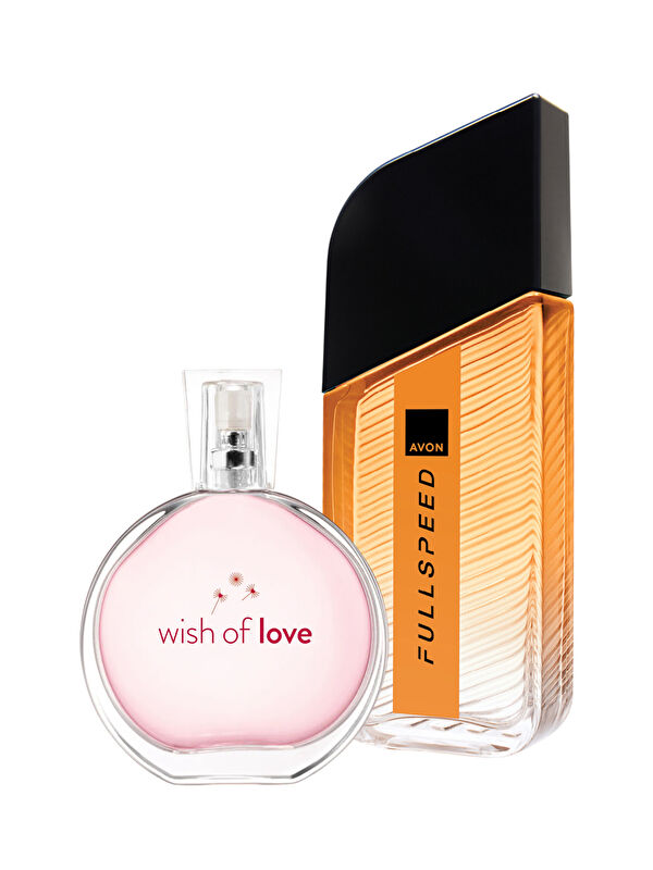 AVON Full Speed Erkek Parfüm ve Wish Of Love Kadın Parfüm Paketi