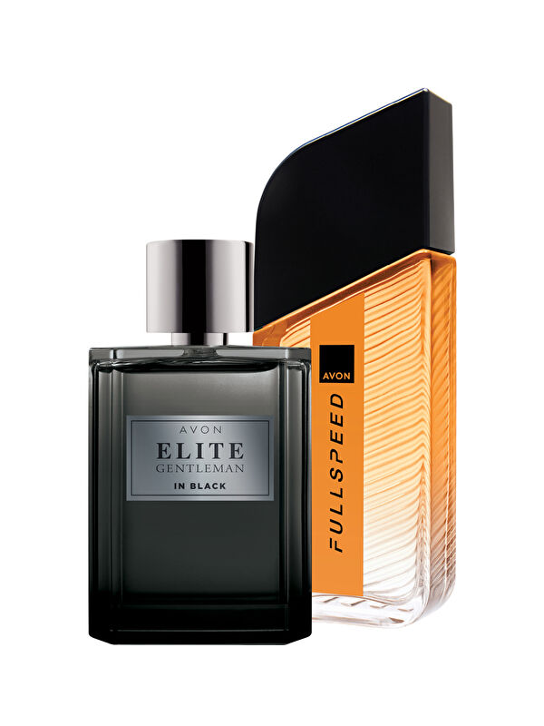 AVON Full Speed ve Elite Gentleman in Black Erkek Parfüm Edt 75 ml