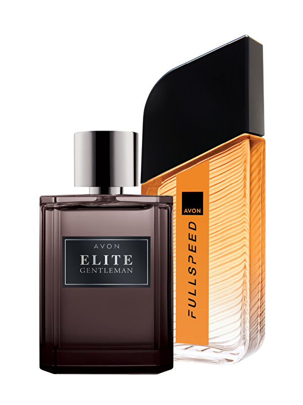 AVON Full Speed Erkek Parfüm 75 Ml. ve Elite Gentleman Erkek Parfüm İkili Paket