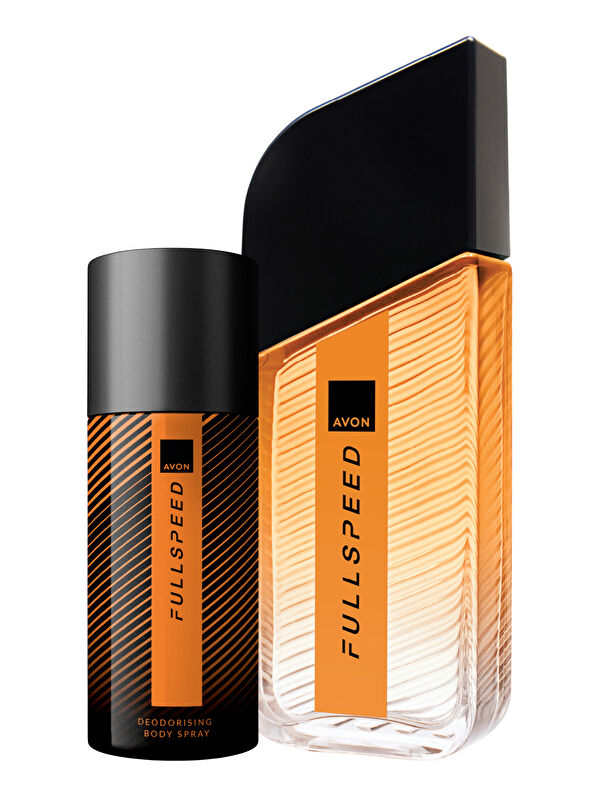 AVON Full Speed Erkek Parfüm Edt 75 ml ve Full Speed Erkek Deodorant 150 ml 2'li Paket