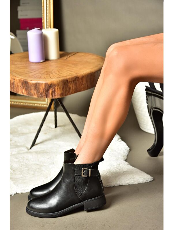 R3740502 Siyah Kadın Bot - Görsel 3