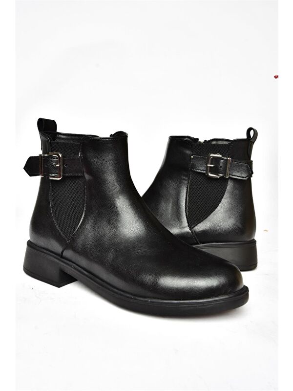 R3740502 Siyah Kadın Bot - Görsel 7