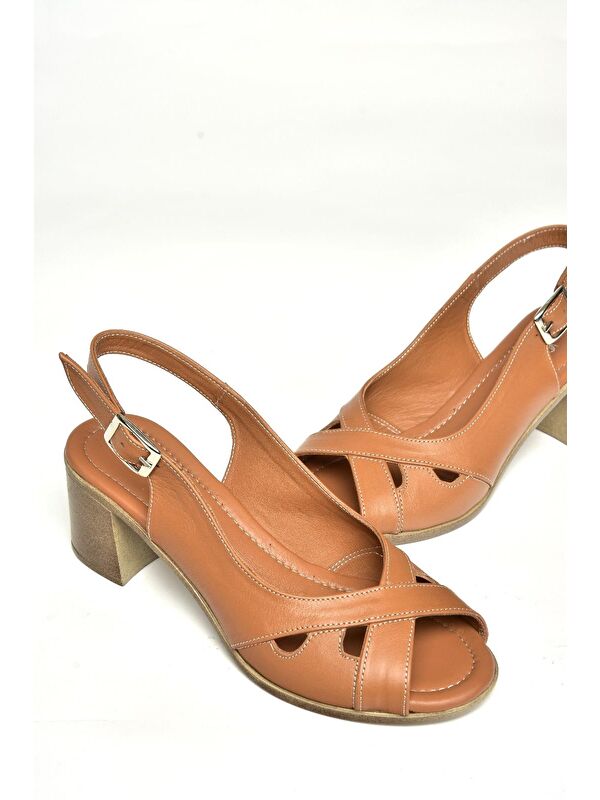 P5554542 Taba Kadın Sandalet - Görsel 3