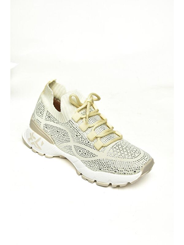 U6029151 Bej Kadın Sneakers - Görsel 2