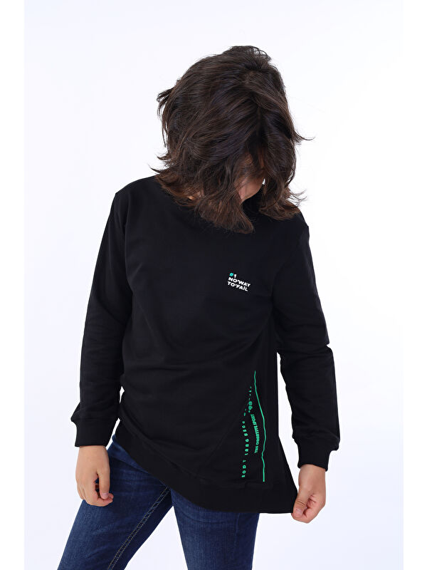 Toontoykids Erkek Çocuk Baskılı Sweatshirt