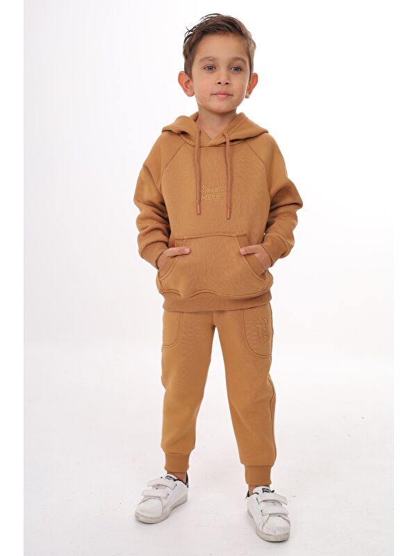 Toontoykids Erkek Çocuk Nakışlı Eşofman Takım