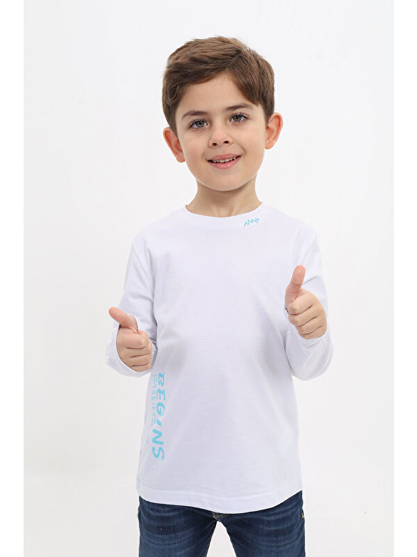 Toontoykids Erkek Çocuk Baskılı Tişört