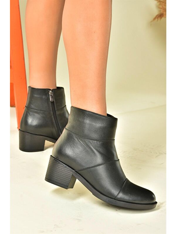 N5557030 Siyah Kadın Bot - Görsel 3
