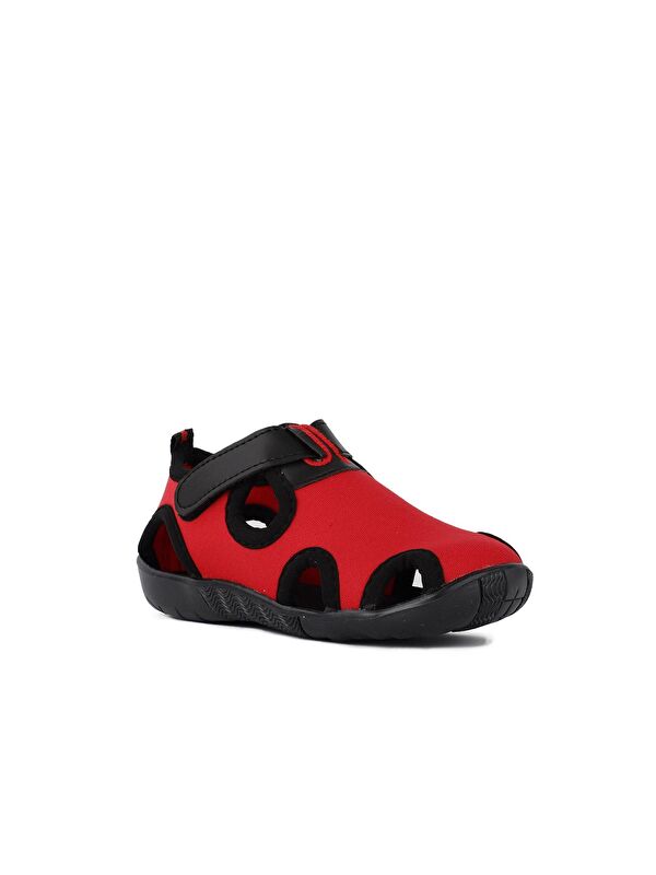 UNNI Kız Çocuk Sandalet Kırmızı - Görsel 3