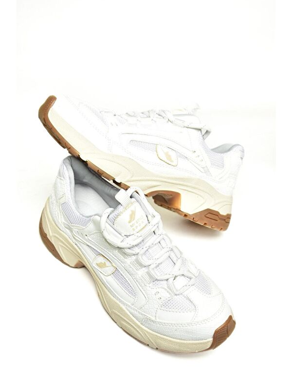 U3124142 Beyaz Kadın Sneakers - Görsel 5