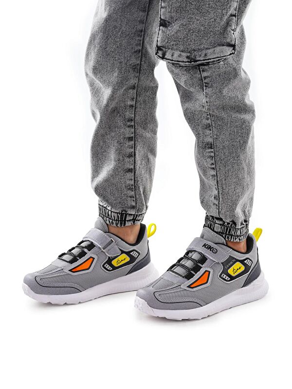 Cırtlı Fileli Erkek Çocuk Spor Ayakkabı 3003 - Görsel 3