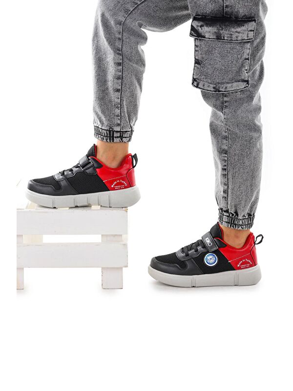 Cırtlı Fileli Erkek Çocuk Spor Ayakkabı 3011 - Görsel 4