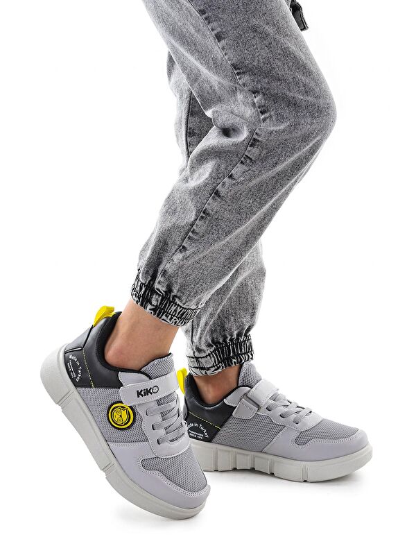 Cırtlı Fileli Erkek Çocuk Spor Ayakkabı 3011 - Görsel 3