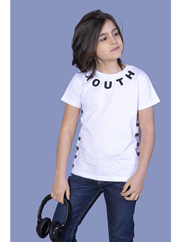 Toontoykids Erkek Çocuk Youth Baskılı Tişört