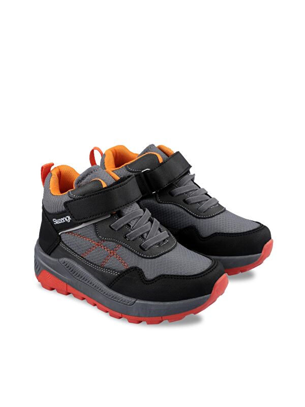 KETI I Unisex Çocuk Bot Koyu Gri - Görsel 3