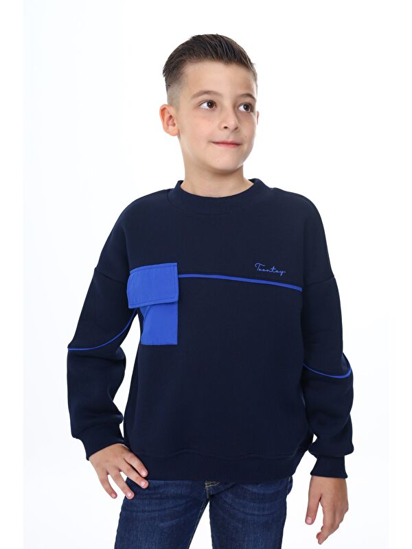 Toontoykids Erkek Çocuk Baskılı Sweatshirt