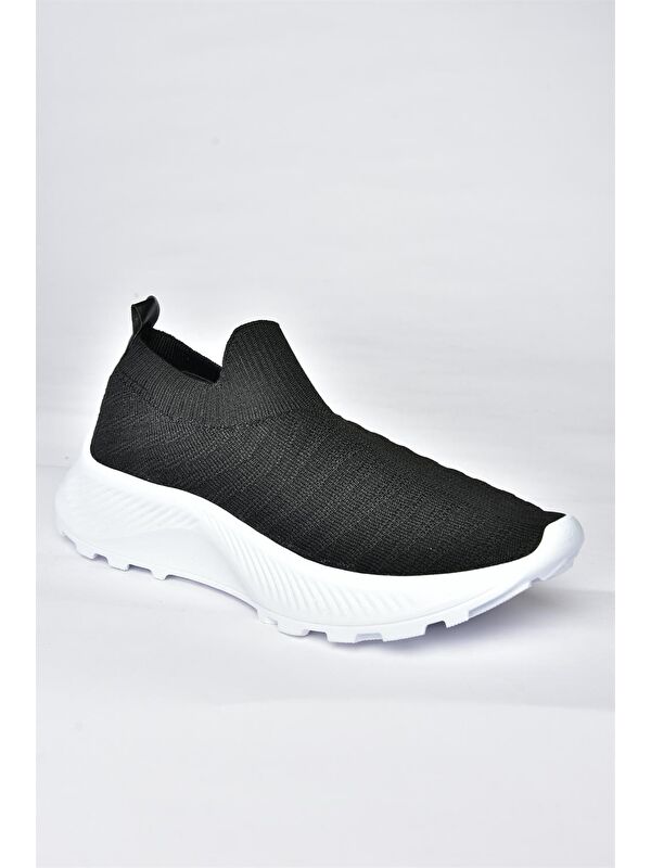 P239503304 Siyah/Beyaz Kadın Sneakers - Görsel 6