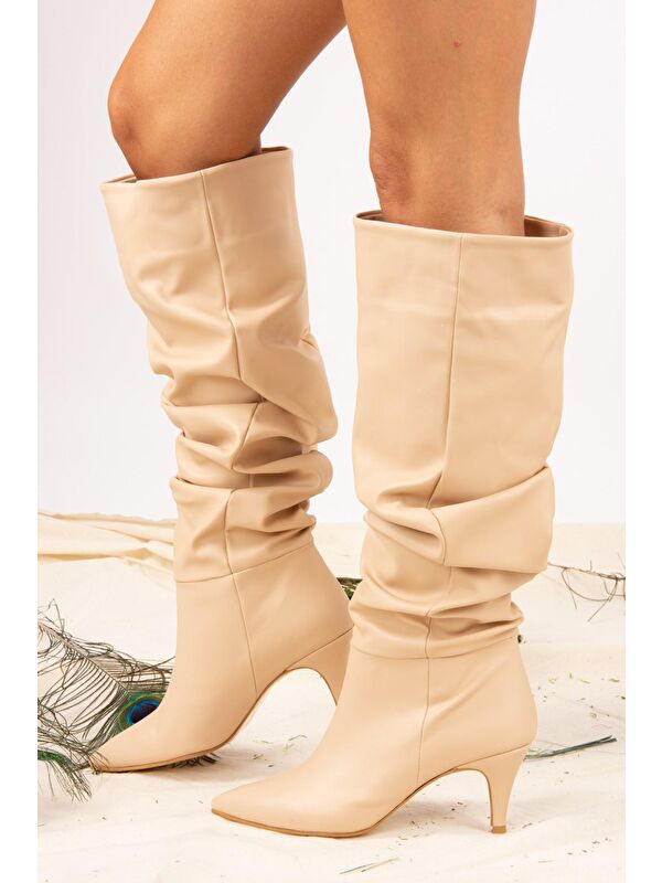 J749129909 Ten Kadın Çizme - Görsel 3