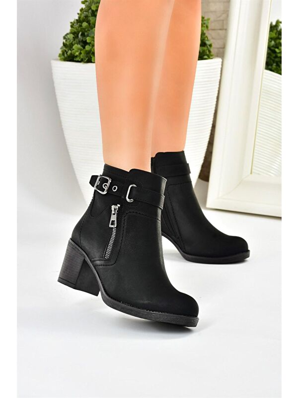 L6741615 Siyah Kadın Bot - Görsel 6