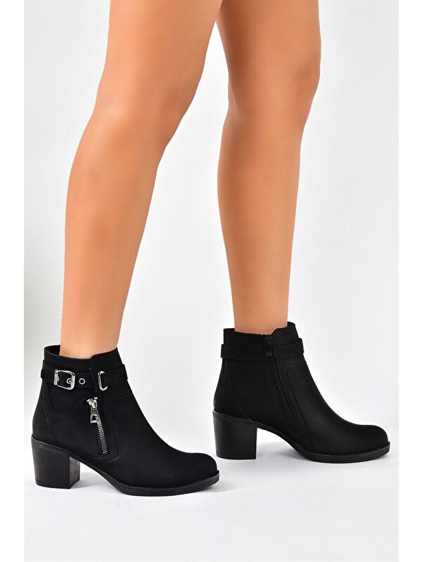L6741615 Siyah Kadın Bot - Görsel 4